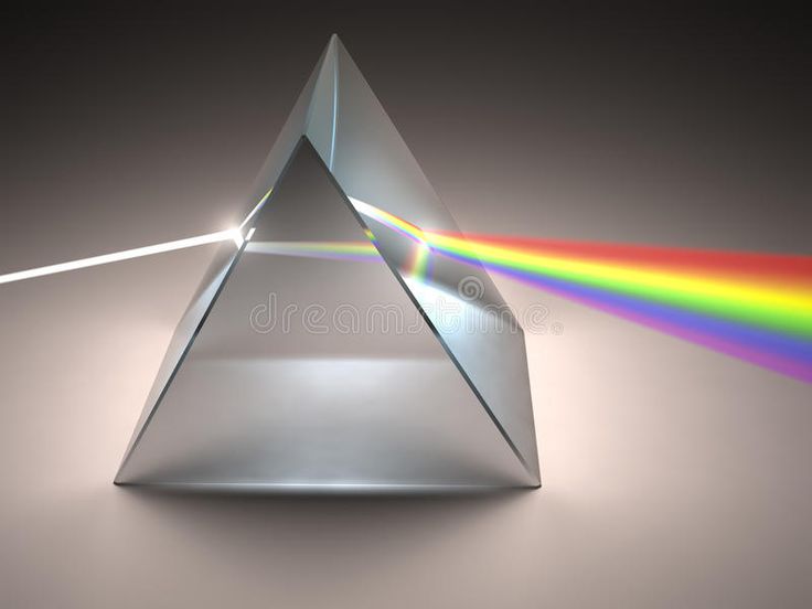 Crystal Prism stock photo Image of refracting optics 41249358